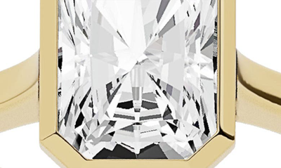 Shop Jennifer Fisher 18k Gold Radiant Lab-created Diamond Ring In 18k Yellow Gold