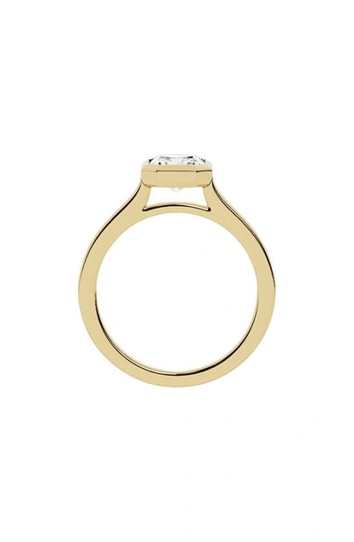 Shop Jennifer Fisher 18k Gold Radiant Lab Created Diamond Solitaire Ring In 18k Yellow Gold
