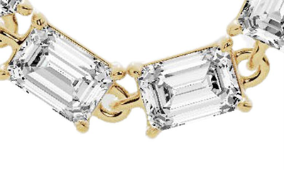 Jennifer Fisher Lab Created Diamond Dangler Drop Earrings In 18k Yellow Gold