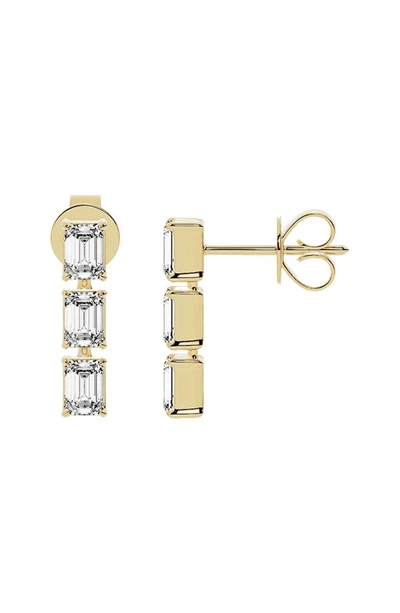 Jennifer Fisher Lab Created Diamond Drop Earrings In 18k Yellow Gold
