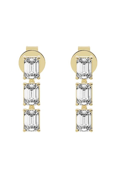 Jennifer Fisher Lab Created Diamond Drop Earrings In 18k Yellow Gold