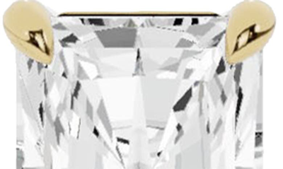 Jennifer Fisher Radiant Lab Created Diamond Stud Earrings In 18k Yellow Gold