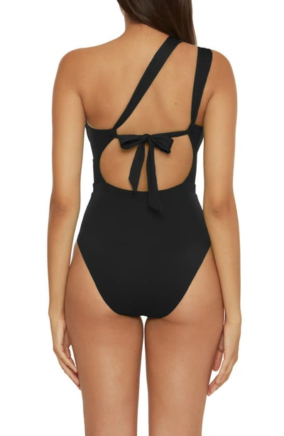 Becca Color Code Cutout One-piece Swimsuit In Black