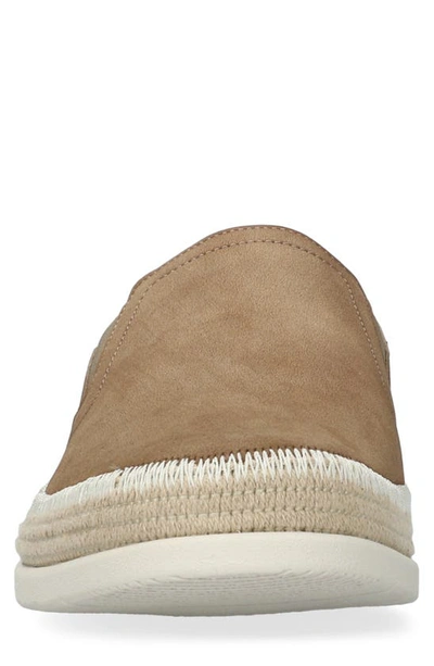 Shop Mephisto Volker Slip-on Sneaker In Taupe