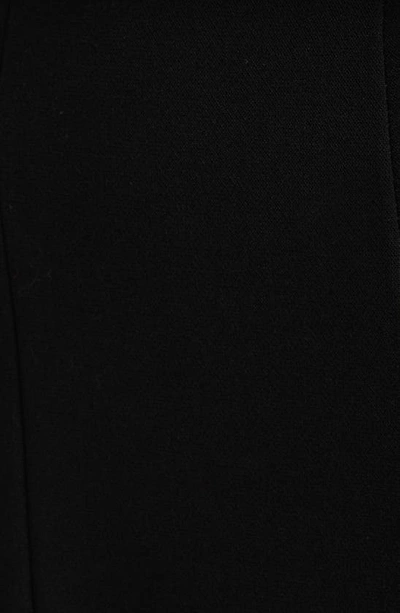 Shop Black Halo Hugo Crop Blazer & High Waist Flare Pants In Black