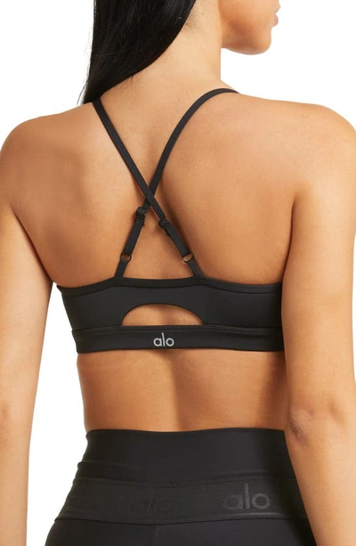 Airlift Intrigue Low-impact Sports Bra In Black