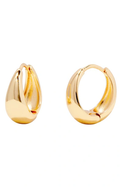 Shop Brook & York Aubrey Huggie Hoop Earrings In Gold
