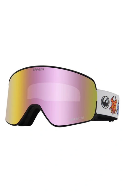 Shop Dragon Nfx2 60mm Snow Goggles With Bonus Lens In Forestsig23 Ll Pink Midnight