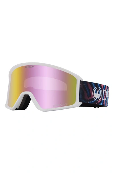 Shop Dragon Dxt Otg 59mm Snow Goggles In Reef Ll Pink Ion