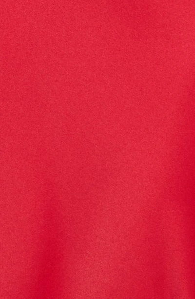Shop Loveshackfancy Serita Lace Silk Slipdress In Red