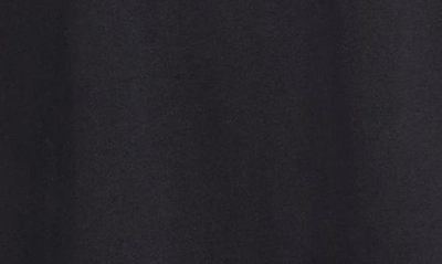 Shop Nike Micro Logo Oversize Long Sleeve T-shirt In Black/ Black