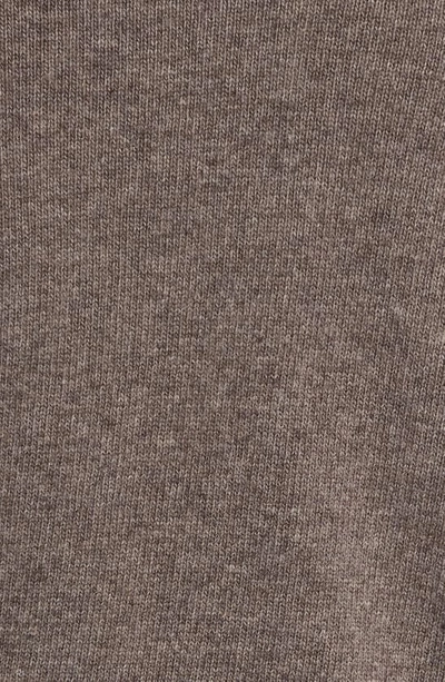 Barbour Holden Wool Tartan Trim Regular Fit Quarter Zip Mock Neck Sweater In Military Marl