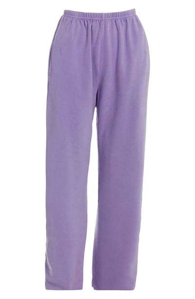Shop Naked Wardrobe Make You Sweat Oversize Sweatpants In Light Purple
