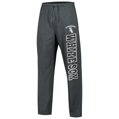 Shop Concepts Sport Charcoal/black Chicago White Sox Meter T-shirt & Pants Sleep Set