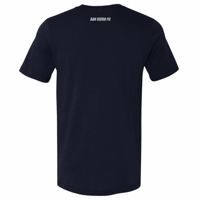 Shop 500 Level Navy San Diego Fc Monogram T-shirt