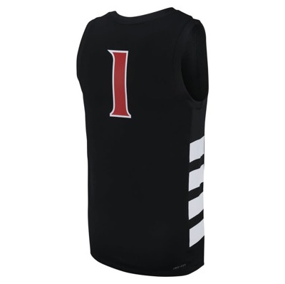 Shop Jordan Brand #1 Black Cincinnati Bearcats Replica Basketball Jersey