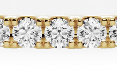 Jennifer Fisher Round Lab Created Diamond Tennis Bangle Bracelet In D9.28ct - 18k Yellow Gold