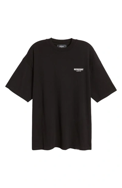 Represent Cotton T-shirt In Black