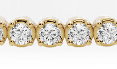 Jennifer Fisher Round Lab Created Diamond Tennis Bracelet In 18k Yellow Gold
