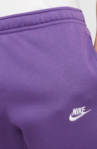 Shop Nike Sportswear Club Pocket Fleece Joggers In Purple Cosmos/ White