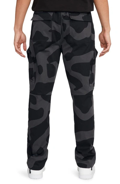 Shop Jordan Essentials Chicago Pants In Dk Smoke Grey/ Black/ Black