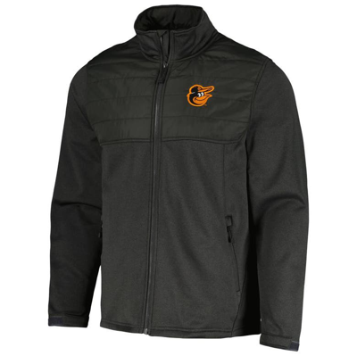 Dunbrooke Heather Black Baltimore Orioles Explorer Full-zip Jacket In Heather Black