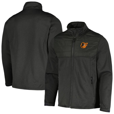Dunbrooke Heather Black Baltimore Orioles Explorer Full-zip Jacket In Heather Black