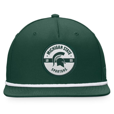 Shop Top Of The World Green Michigan State Spartans Bank Hat