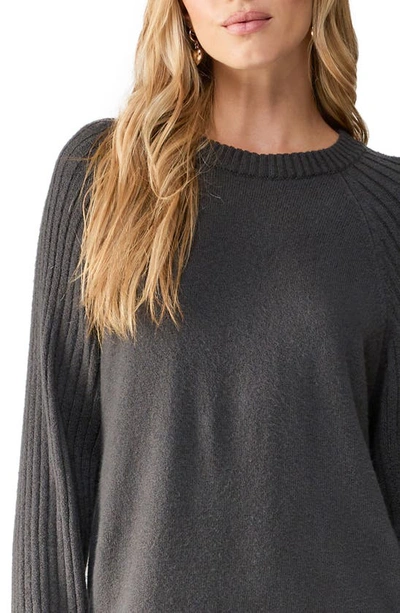 Sanctuary City Girl Long Sleeve Sweater Dress In Mineral
