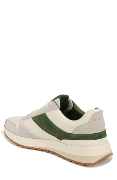 Shop Vince Edric Sneaker In Horchata/ Palmleaf