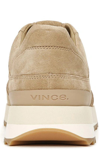 Shop Vince Edric Sneaker In Warm New Camel