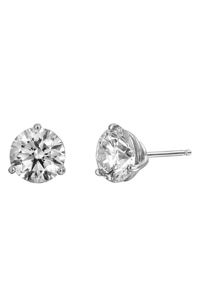 Shop Bony Levy 2.50-carat Round Diamond Stud Earrings In D2.50 Hisi2 18kwg