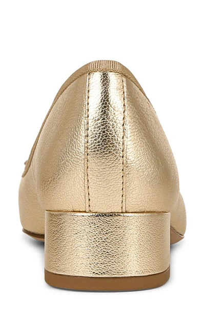 Veronica Beard Cecile Square Toe Pump In Platinum