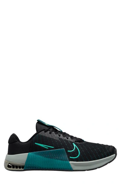 Shop Nike Metcon 9 Training Shoe In Black/ Geode Teal/ Jade/ Green
