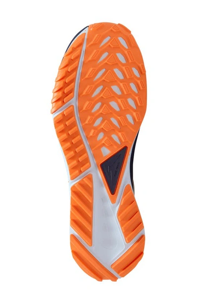 Shop Nike React Pegasus Trail 4 Gore-tex® Waterproof Running Shoe In Sea Glass/ Purple Ink/ Orange
