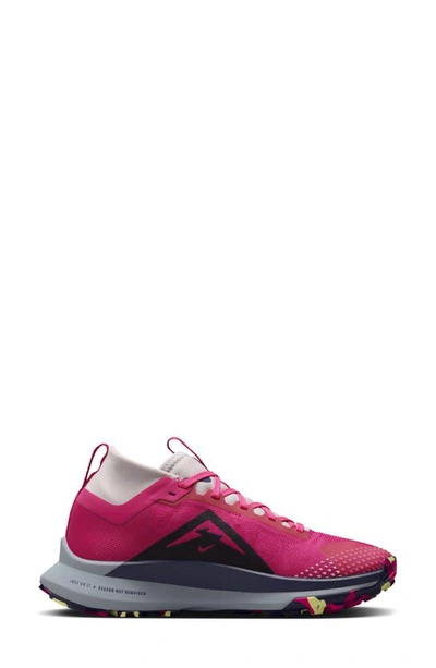 Shop Nike React Pegasus Trail 4 Gore-tex® Waterproof Running Shoe In Fireberry/ Fierce Pink/ Violet