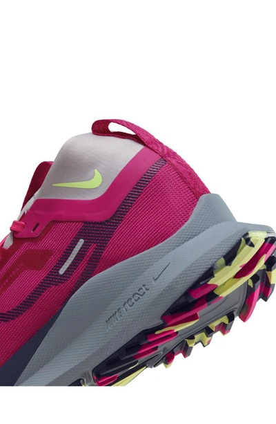 Nike Women's Pegasus Trail 4 Gore-tex Waterproof Trail Running Shoes In Fireberry/ Fierce Pink/ Violet