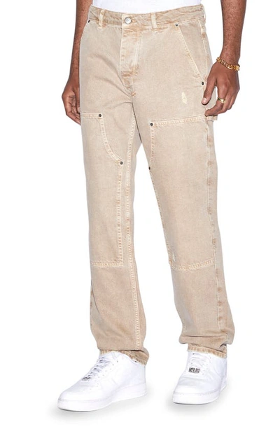 Shop Ksubi Operator Carpenter Jeans In Beige