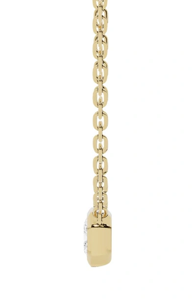 Jennifer Fisher Radiant Sol Lab Created Diamond Pendant Necklace In D1.0ct - 18k Yellow Gold