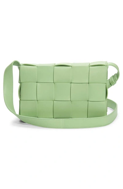 Bottega Veneta Intrecciato Leather Crossbody Bag In Regent