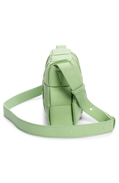Bottega Veneta Intrecciato Leather Crossbody Bag In Regent