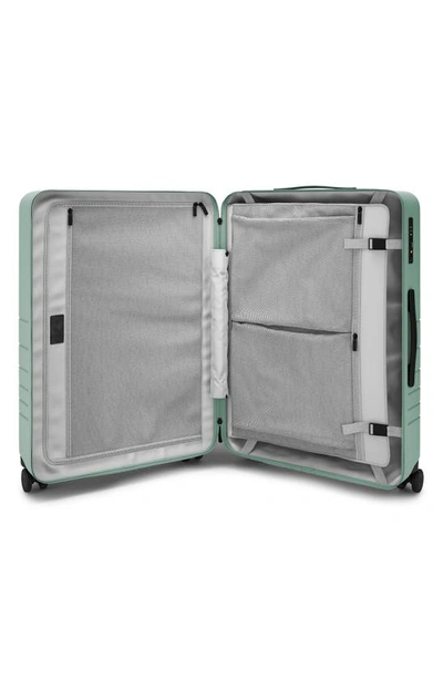 Shop Monos 23-inch Medium Check-in Spinner Luggage In Sage Green