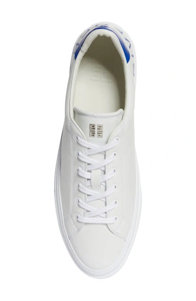 Shop Givenchy City Sport Low Top Sneaker In White/ Blue