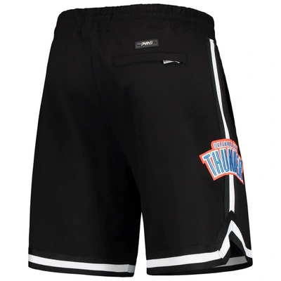 Shop Pro Standard Black Oklahoma City Thunder Chenille Shorts