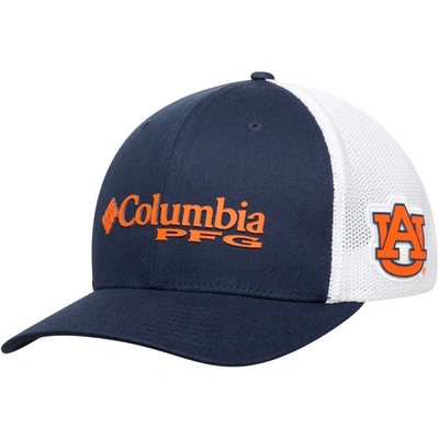 Shop Columbia Navy Auburn Tigers Collegiate Pfg Flex Hat