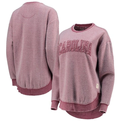 Pressbox Garnet South Carolina Gamecocks Ponchoville Pullover Sweatshirt In Garnet