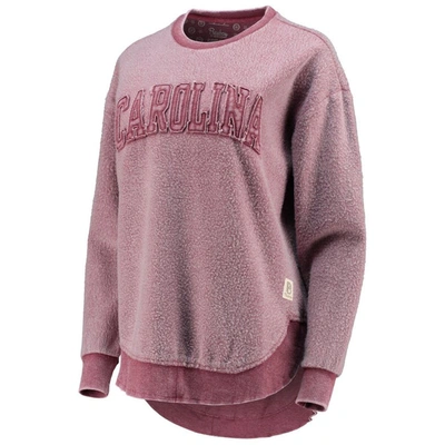 Pressbox Garnet South Carolina Gamecocks Ponchoville Pullover Sweatshirt In Garnet