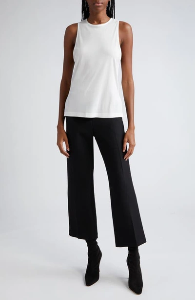 Shop Brandon Maxwell Relaxed Fit Tank In White