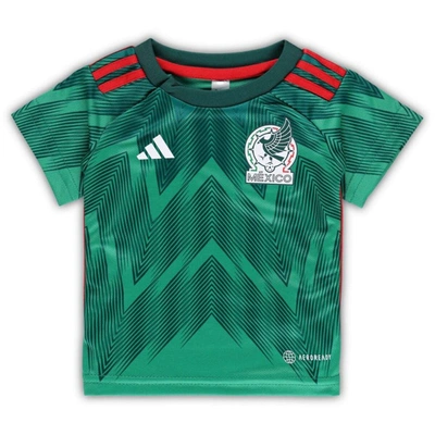 Shop Adidas Originals Infant Adidas Green Mexico National Team 2022 Home Kit