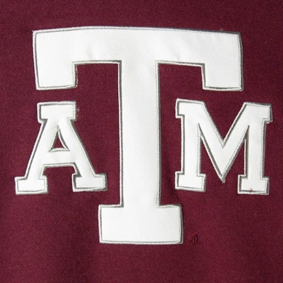 Shop Stadium Athletic Maroon Texas A&m Aggies Team Big Logo Pullover Hoodie